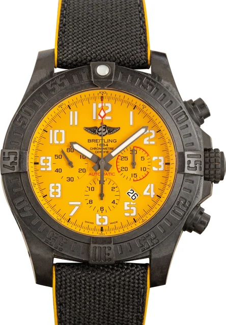 Breitling Avenger Hurricane Chronograph Yellow Dial XB0170E4/I533 kol saati