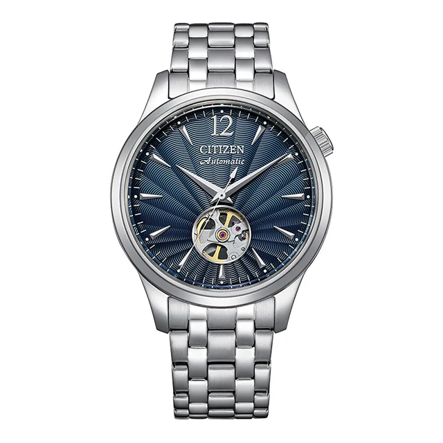 Citizen Mechanical Open Heart NH9131-73L kol saati