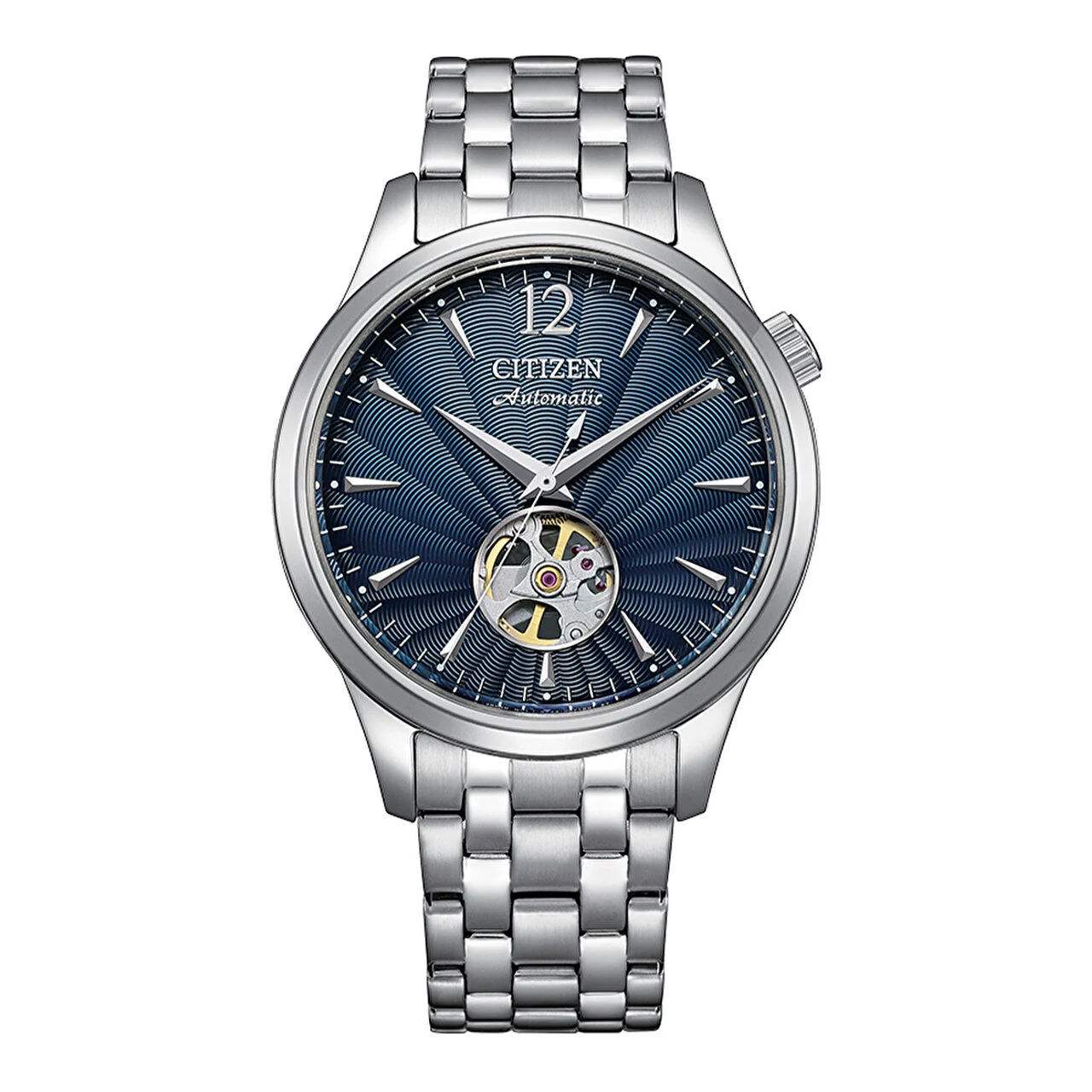 Citizen Mechanical Open Heart NH9131-73L 40 mm kol saati