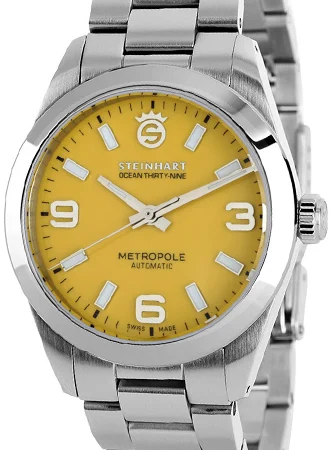 Steinhart Ocean 39 Metropole Yellow 103-1343/ST kol saati