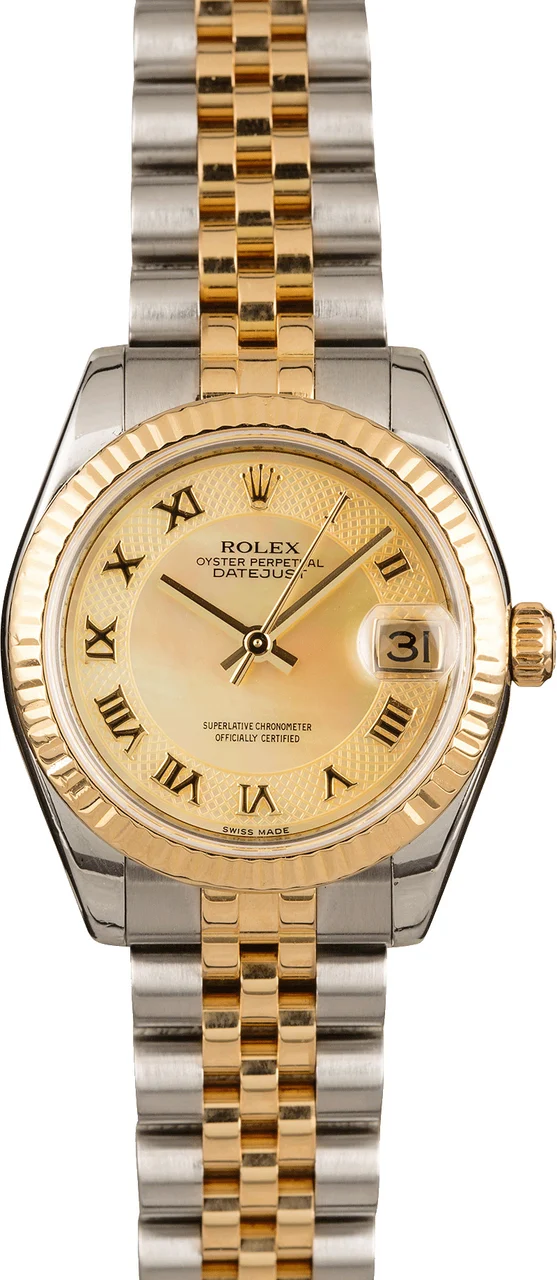 Rolex Datejust 178273 Champagne MOP 178273CSJ 31 mm kol saati