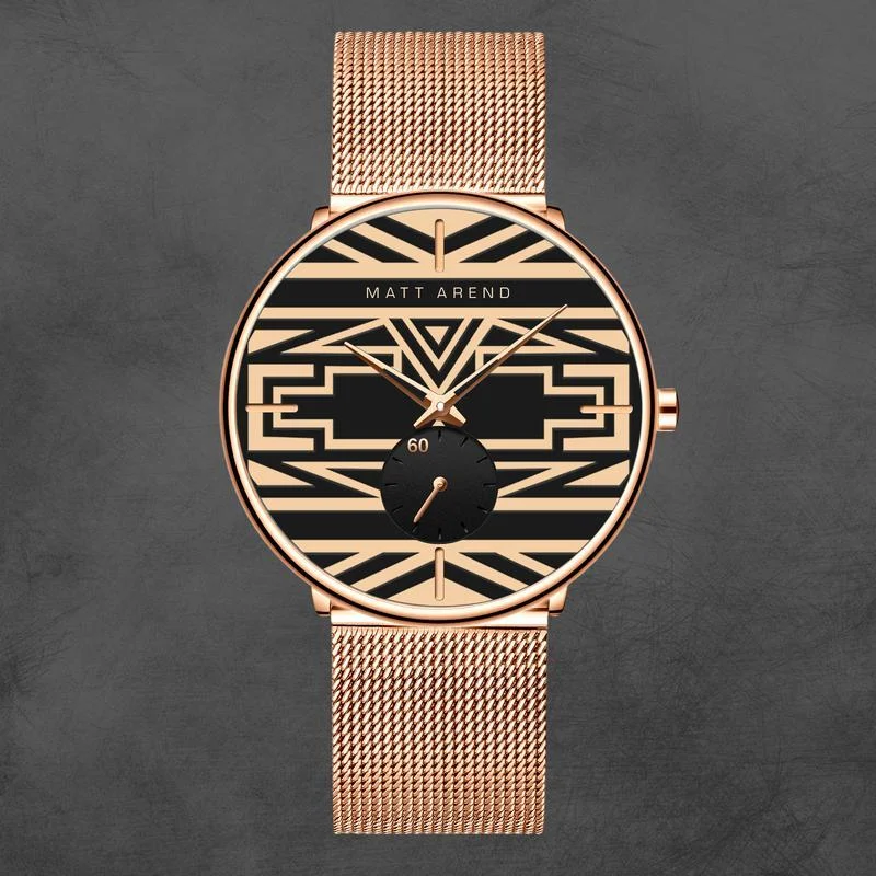 Matt Arend Delicia Ndebele Edition MA 875 Delicia Ndebele Edition 38 mm kol saati
