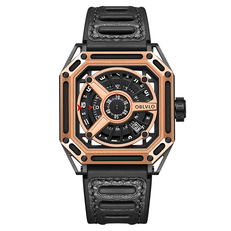 OBLVLO Ak-e-twbl 44 mm kol saati