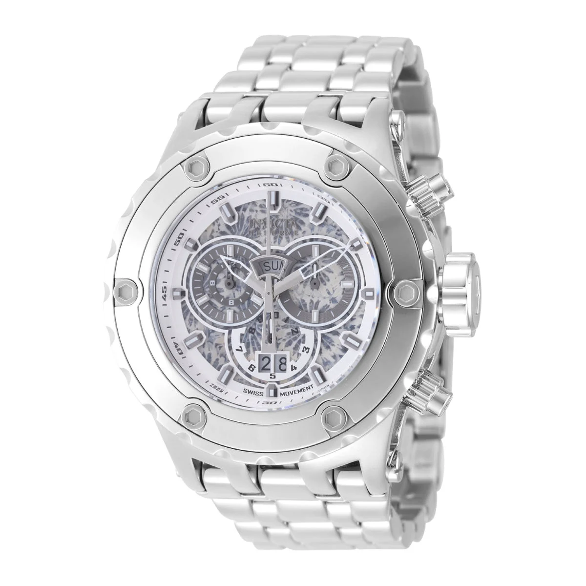 Invicta Specialty Subaqua Swiss Ronda 5050.C Caliber Watch - 52mm. Steel (46000) 52 mm kol saati
