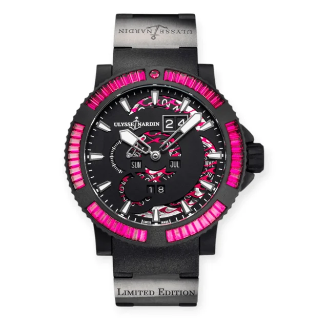 Ulysse Nardin Marine Perpetual L.E 45.8mm Skeleton Pre-Owned Ulysse Nardin Marine Perpetua