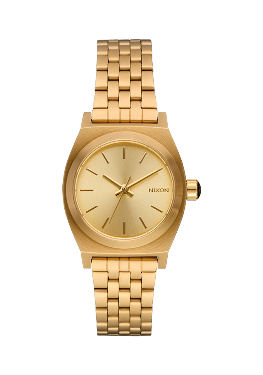 Nixon US Small Time Teller - All Gold A399-502-00 26 mm kol saati
