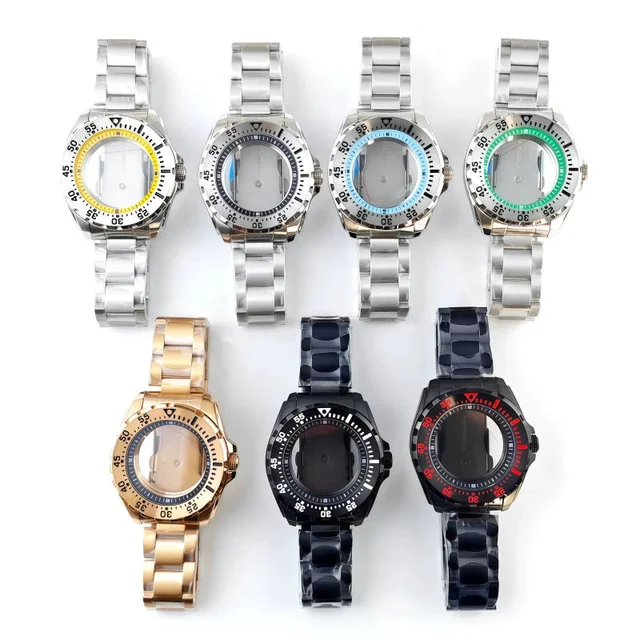 Tandorio Watches Monster Watch Case Japan NH35 diving watch water ghost small can monster 
