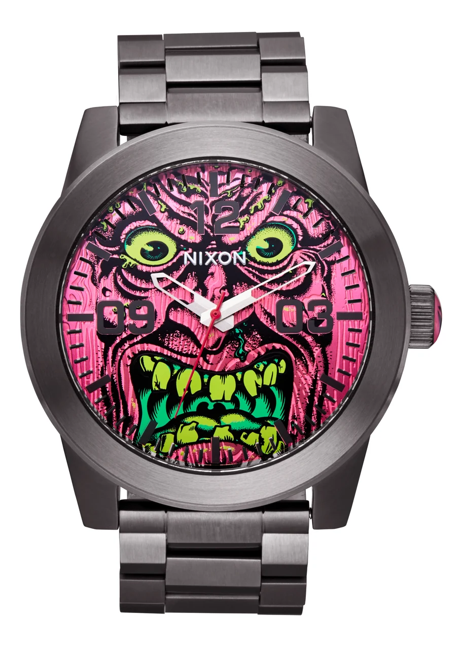 Nixon US Santa Cruz Corporal - Gunmetal / Pink / Roskopp A1381-5147-00 kol saati