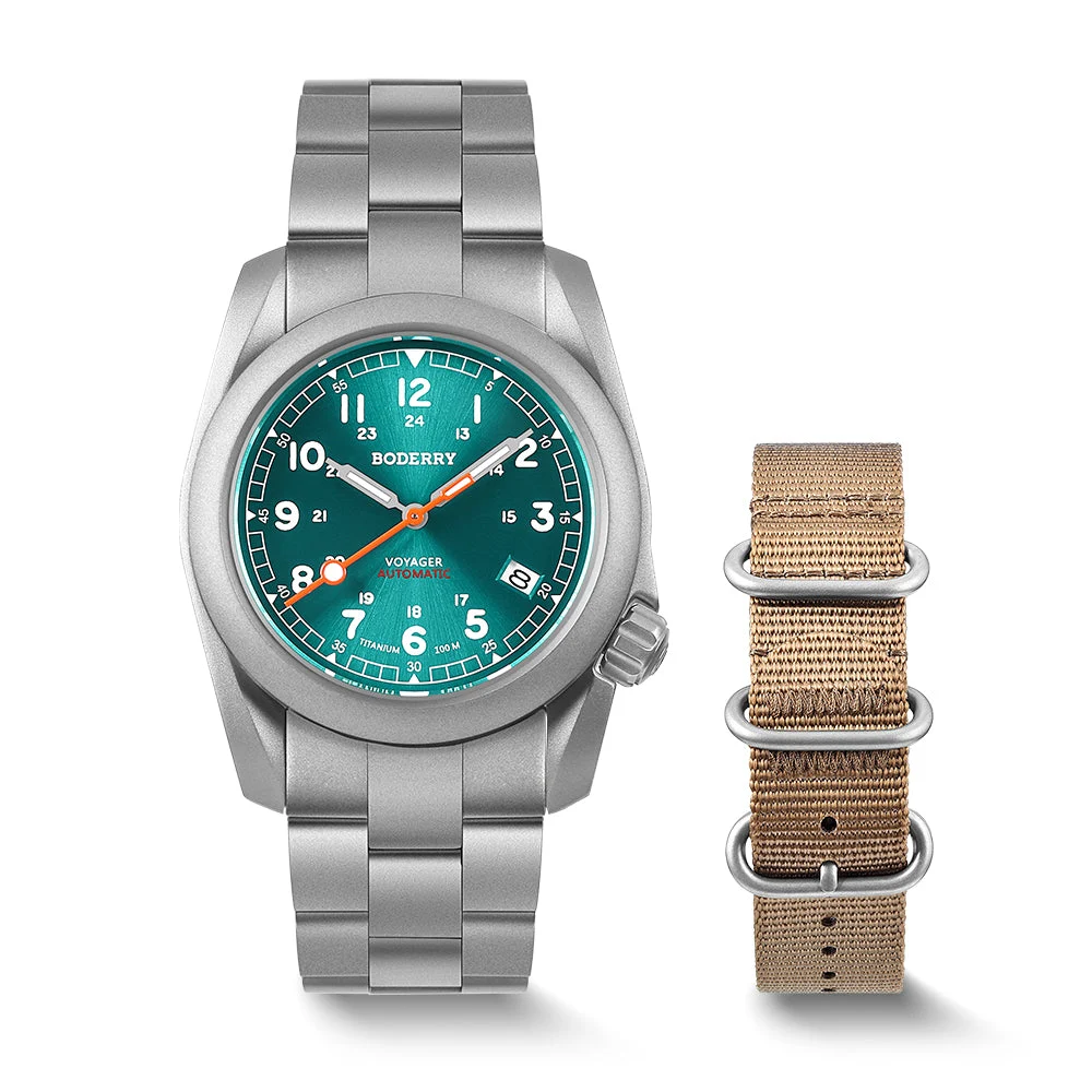 BODERRY Voyager BD-A11T-07B 40 mm kol saati