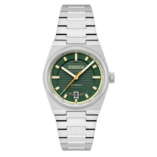Cadola Lydden Hill Automatic Ignition Green Dial #CD-1056-33 kol saati