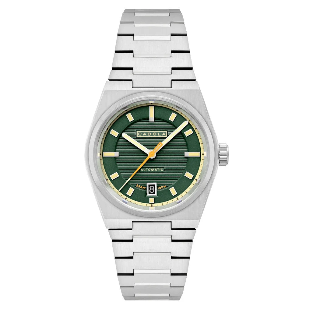 Cadola Lydden Hill Automatic Ignition Green Dial #CD-1056-33 kol saati