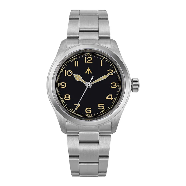 MILITADO Field Watch ML08 二手代发-nancy-ML08-BlackYellow-C3-TF-0055, kol saati