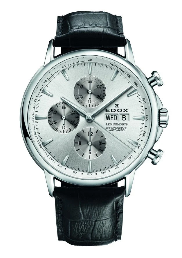 EDOX Les Bémonts ED090 44 mm kol saati