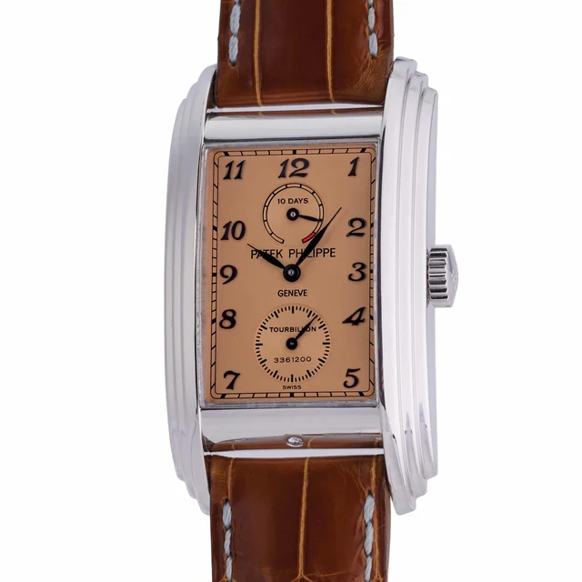 Patek Philippe PATEK PHILIPPE, REF. 5101P-010, 10 DAY TOURBILLON, PLATINUM kol saati