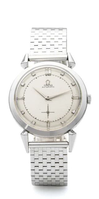 OMEGA OMEGA, REF. PA 14.315, PLATINUM A very fine and extremely rare, self-winding, platin