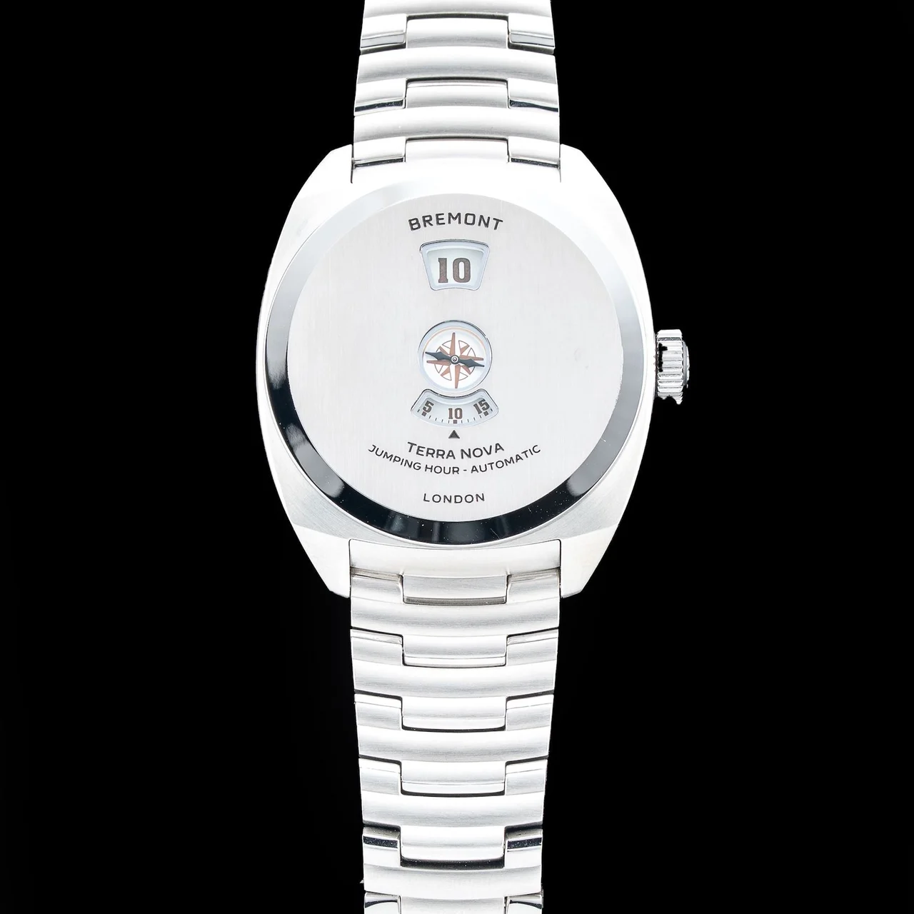 Bremont Terra Nova Jumping Hour On Bracelet 210009N35274 38 mm kol saati