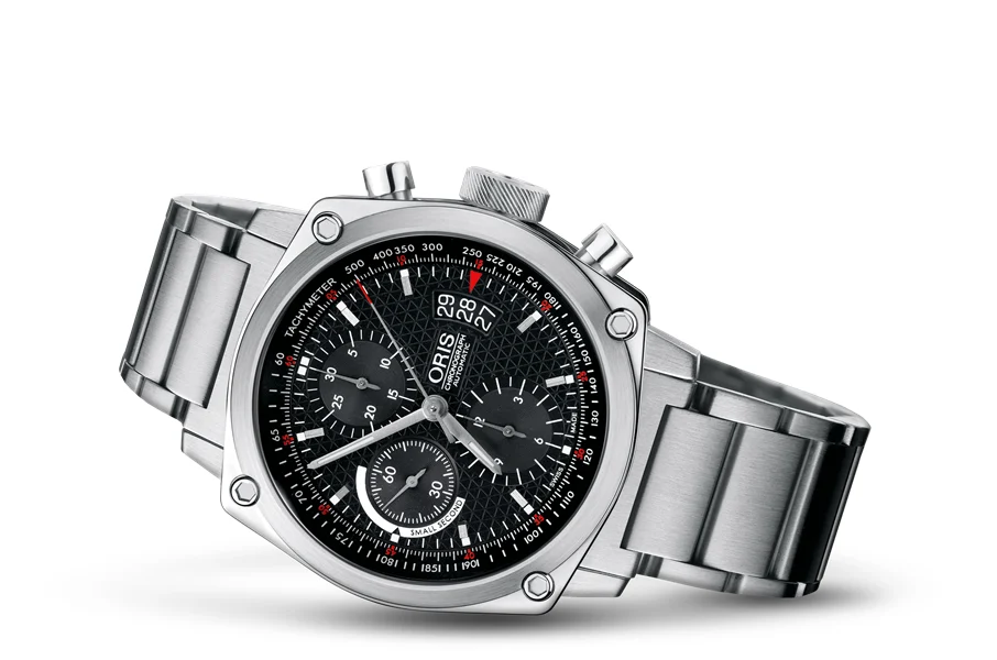 Oris Chronograph 01 674 7616 4154-07 8 22 58 42.7 mm kol saati