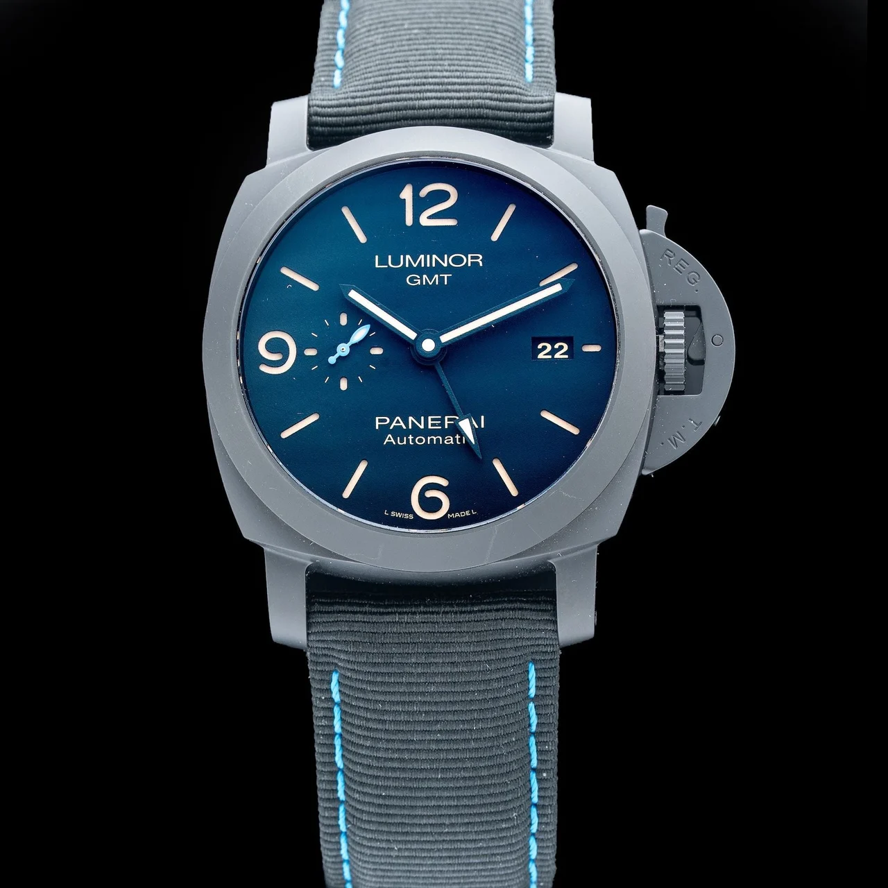 Panerai Luminor 1950 3 Days GMT Automatic PAM01441 210009N35272 44 mm kol saati