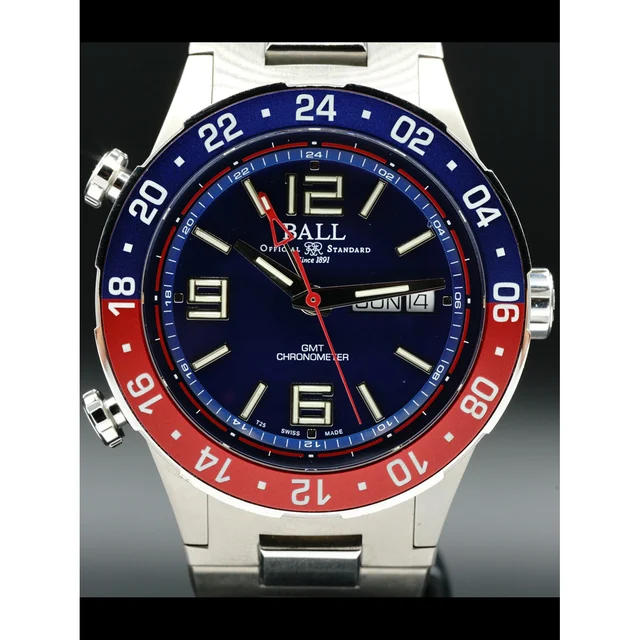 Ball Roadmaster Marine GMT Blue Dial DG3030B-SCJ-BE 210000023413 kol saati
