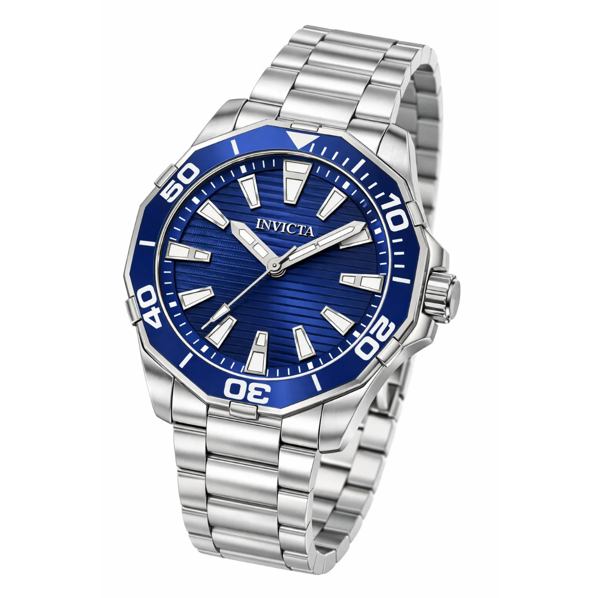 Invicta Diver Meridian Watch - 46mm. Steel (69243) 46 mm kol saati