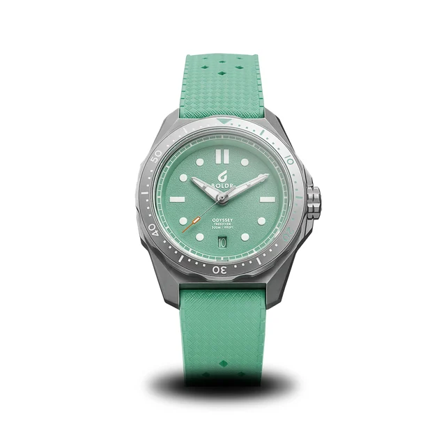 BOLDR Supply Co. Odyssey Freediver Mint Green OD-FMG-SS-20-48 kol saati