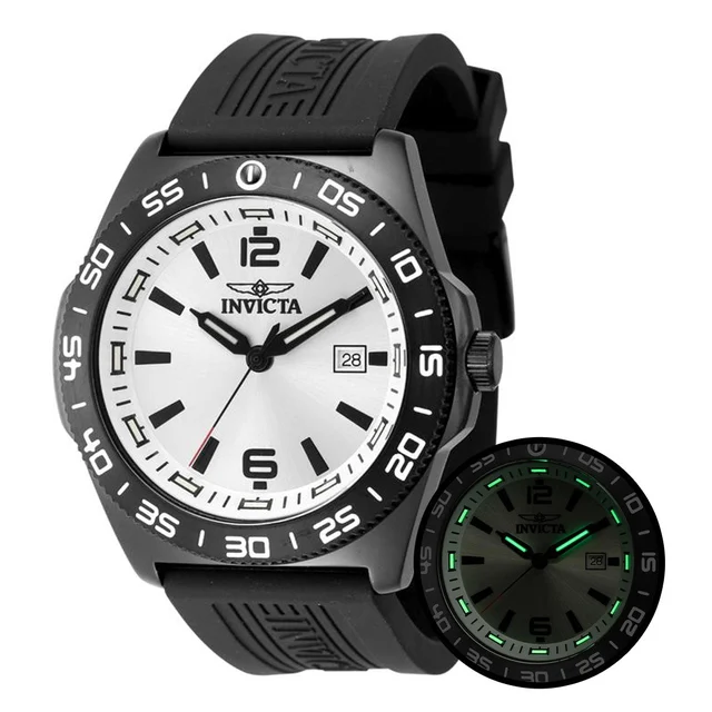 Invicta Coalition Forces Vulcan Watch - 45mm, Black (48343) kol saati