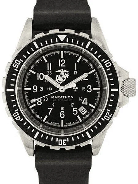 Marathon Swiss Made, GSAR Automatic Military Divers Watch with Sapphire Crystal #WW194006U
