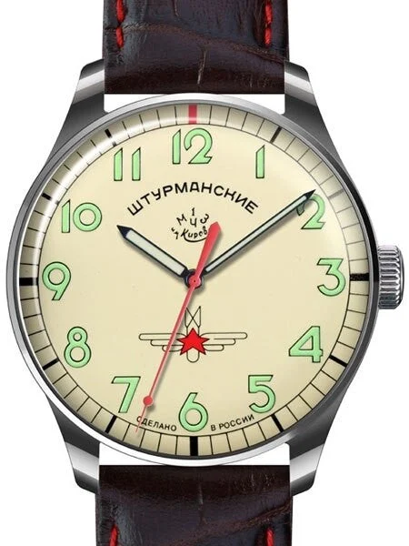 Sturmanskie Gagarin Commemorative, Manual Winding Mechanical Watch with 40mm Stainless Ste