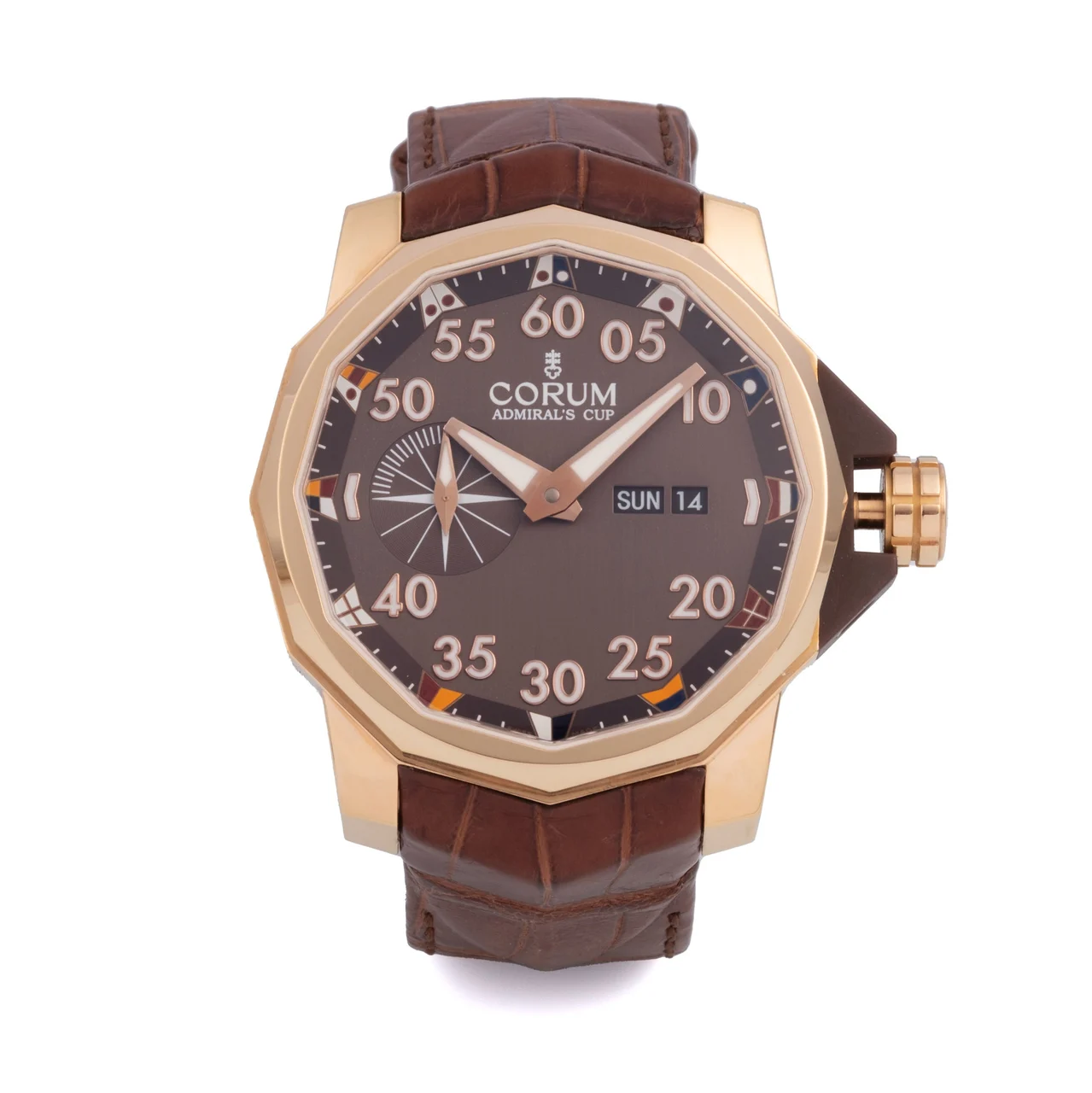 Corum CORUM, REF. 01.0032, ADMIRAL'S CUP, PINK GOLD kol saati