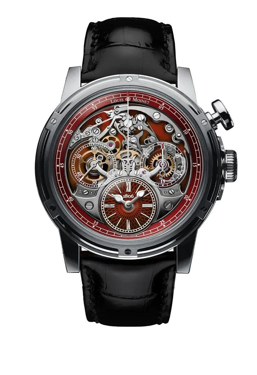 Louis Moinet Louis Moinet LM-54.70.15 46 mm kol saati