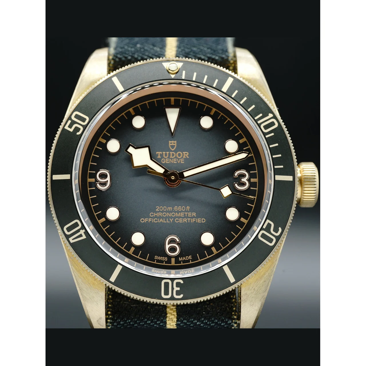 Tudor Black Bronze 43mm M79250BA-0001 210000022780 43 mm kol saati