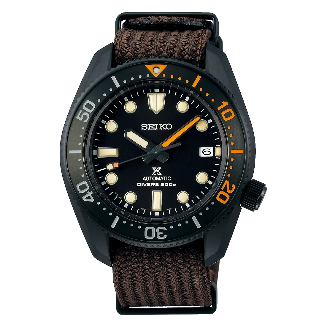 Seiko Mechanical Diver’s Modern Yeniden Üretim The Black Series Limitli Modeli SPB255J1 42 mm kol saati