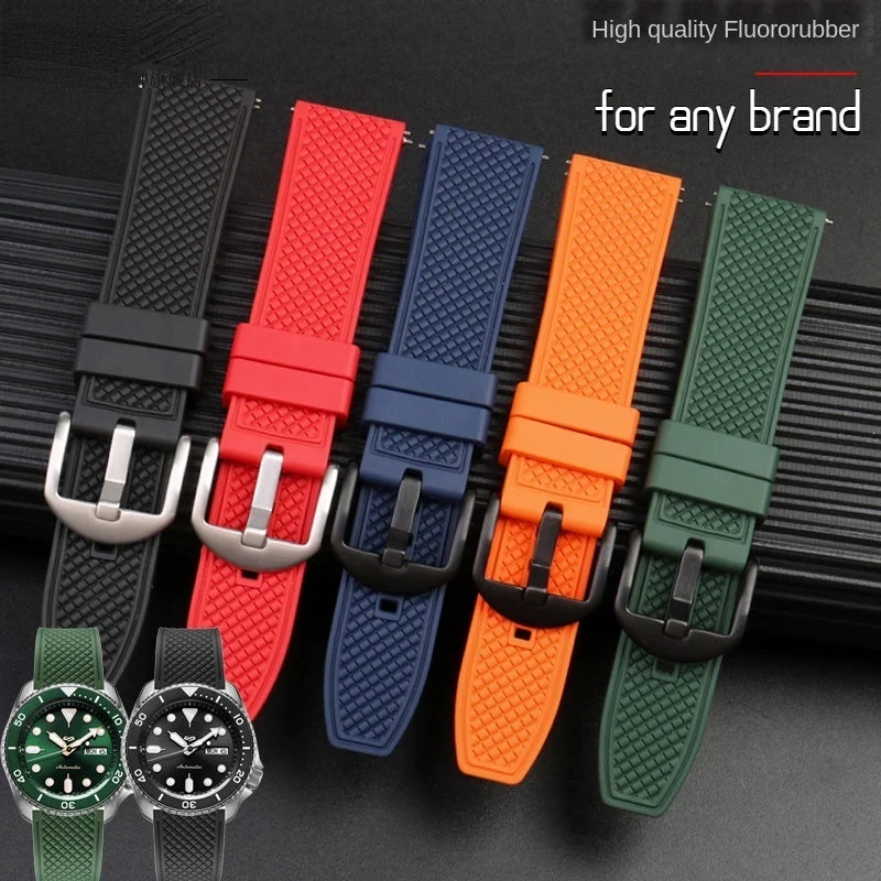 Cronos Watch Store New Deisng FKM Rubber Watchband 7806-45 kol saati