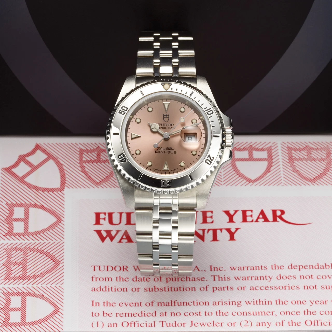 Tudor TUDOR REF. 73190 MINI SUB STEEL [NEW OLD STOCK] kol saati