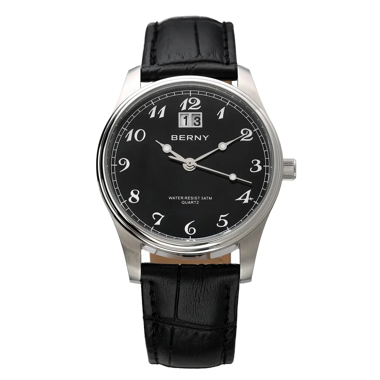 BERNY Men Quartz Classic Watch-2702M 2702M-B kol saati