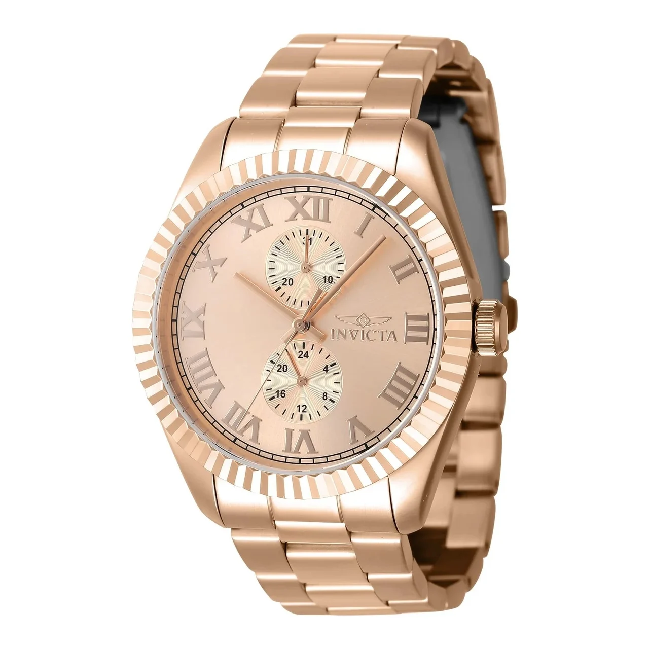 Invicta Specialty Belmont Watch - 43mm, Rose Gold (ZG-47433) 43 mm kol saati