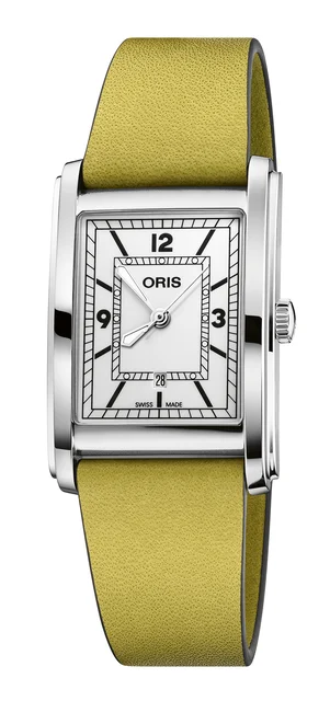 Oris Rectangular 01 561 7783 4061-07 5 19 15 kol saati