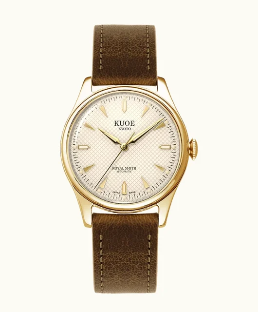 Kuoe Kyoto Royal Smith rs90006c-gd-iv-it-dbr-sa kol saati