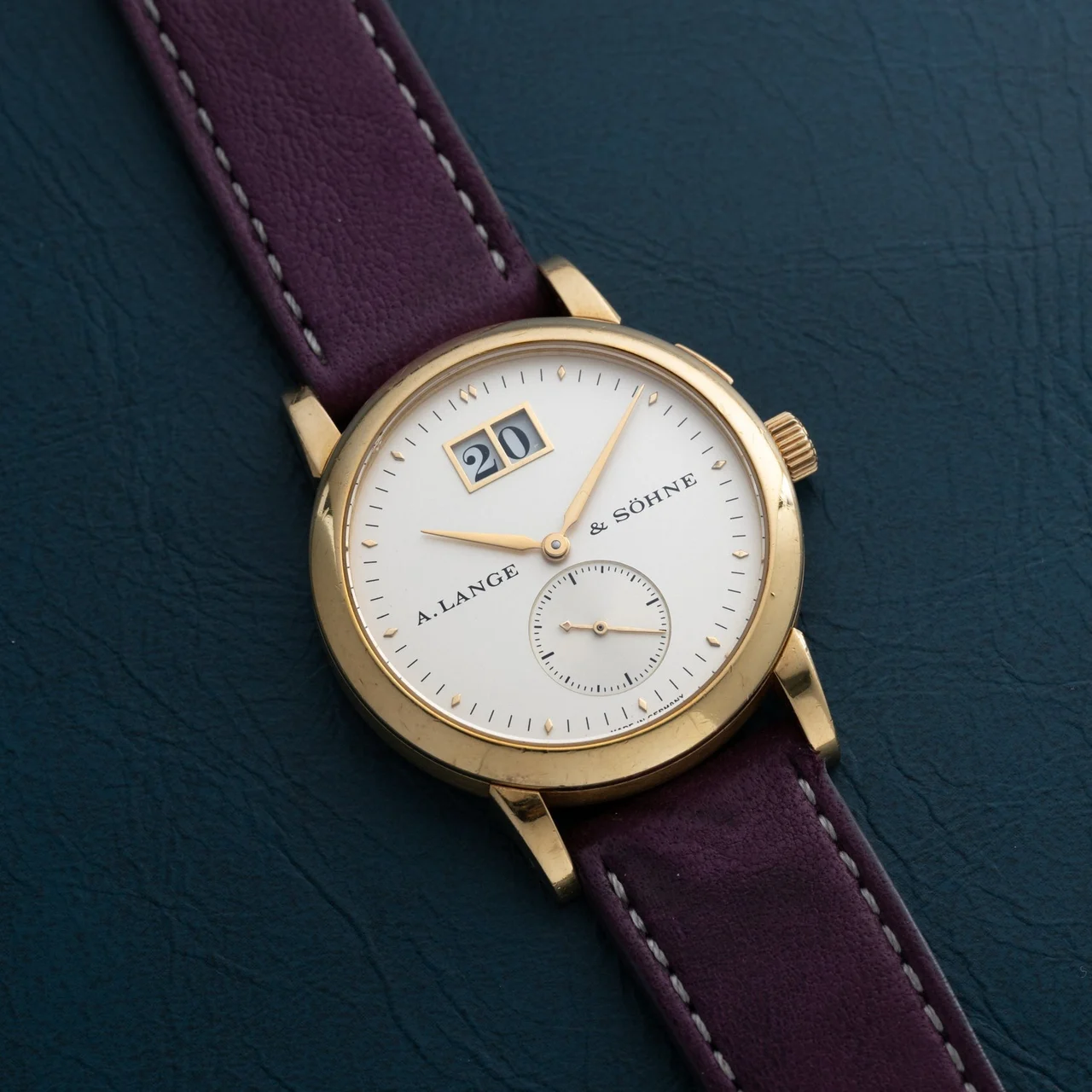 A. Lange & Sohne Saxonia 40992073 34 mm kol saati