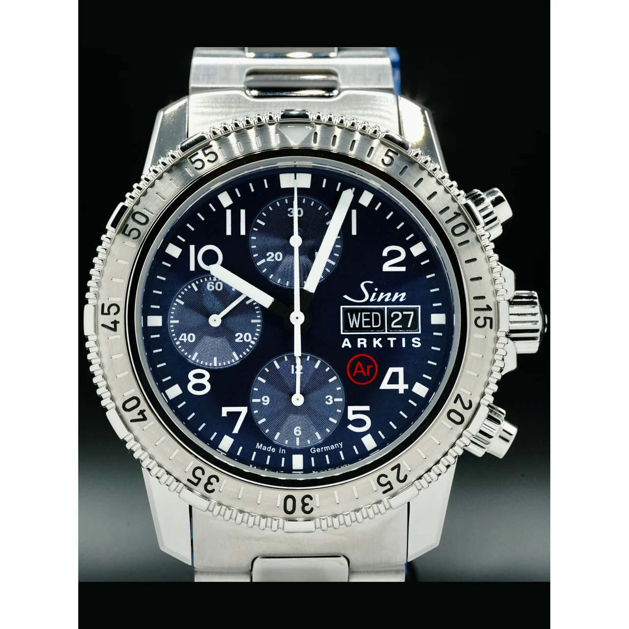 Sinn ARKTIS II on Bracelet 206.015 210000010848 43 mm kol saati