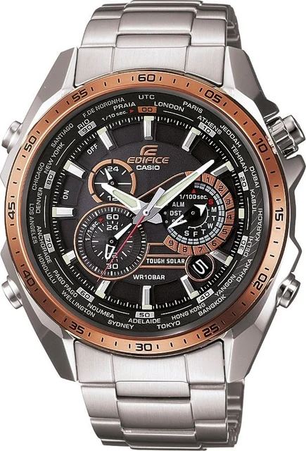 Casio Edifice Güneş Enerji̇li̇ EQS-500DB-1A2DR kol saati