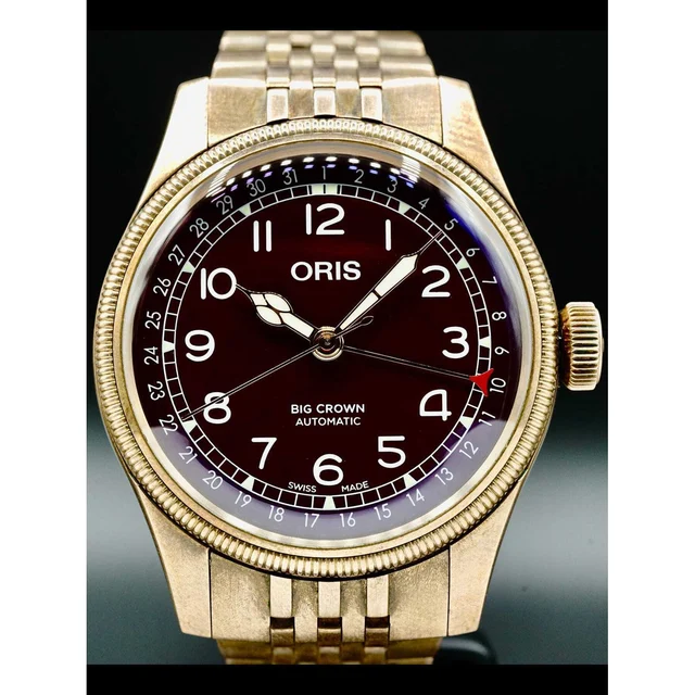Oris Big Crown Bronze Pointer Date 01 754 7741 3168 210000036372 kol saati