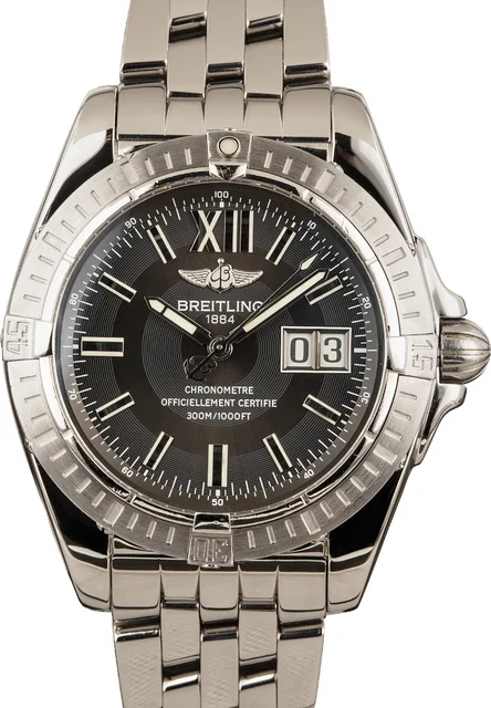 Breitling Cockpit Stainless Steel A4935011/F523 kol saati