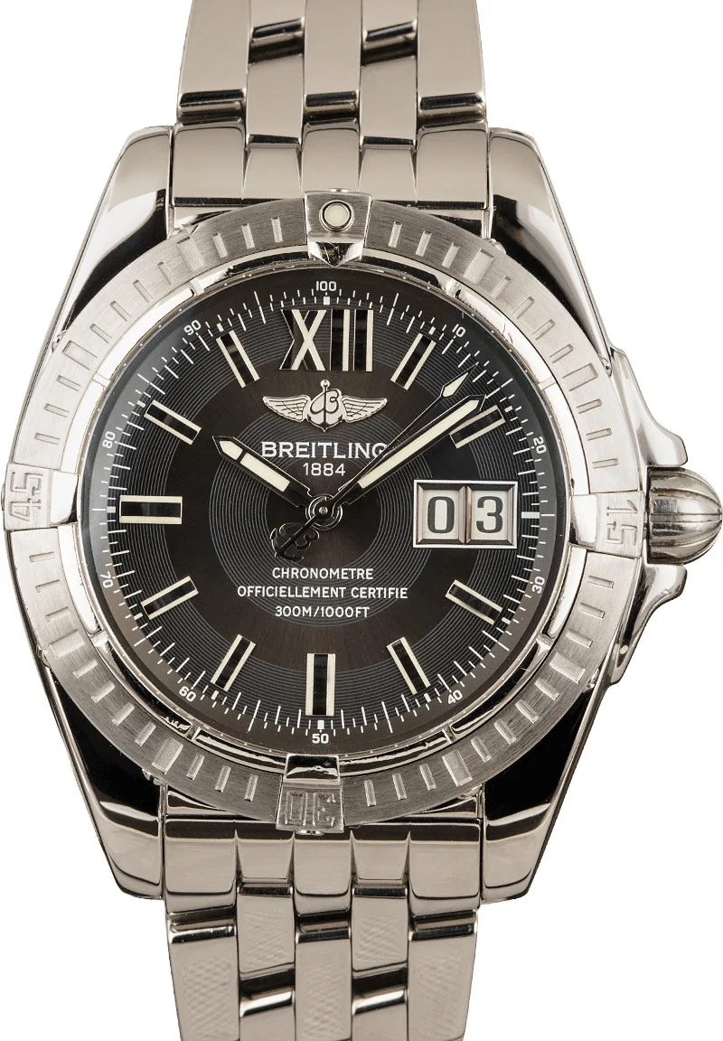 Breitling Cockpit Stainless Steel A4935011/F523 41 mm kol saati
