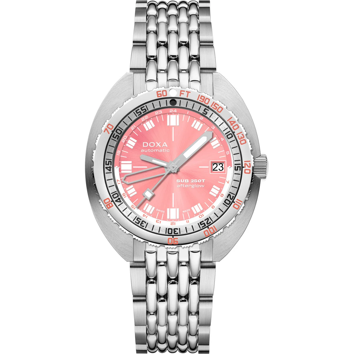 Doxa SUB 250T GMT Afterglow Limited Edition 855.10.061.10-SE11 40 mm kol saati