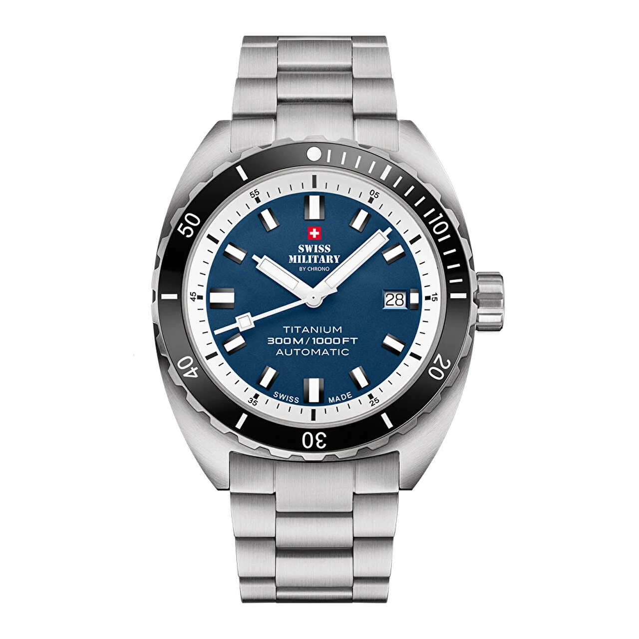 SWISS MILITARY BY CHRONO SMA34100.03 42 mm kol saati