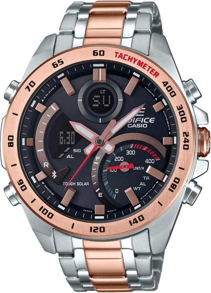 Casio Edifice Akilli Telefon Bağlantili ECB-900DC-1ADR 48 mm kol saati