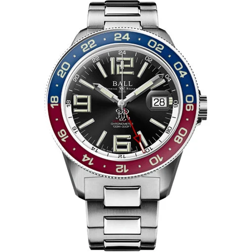 Ball Engineer III Maverick GMT 40mm Black Dial DG3028C-S1CJ-BK kol saati