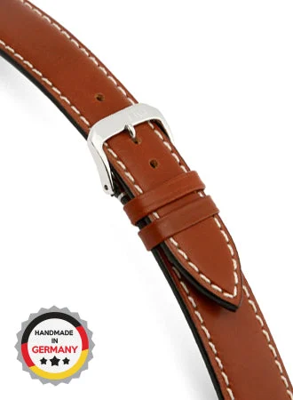 RIOS Leather Strap Pensa - Cognac - Russian Leather 20306/RI kol saati
