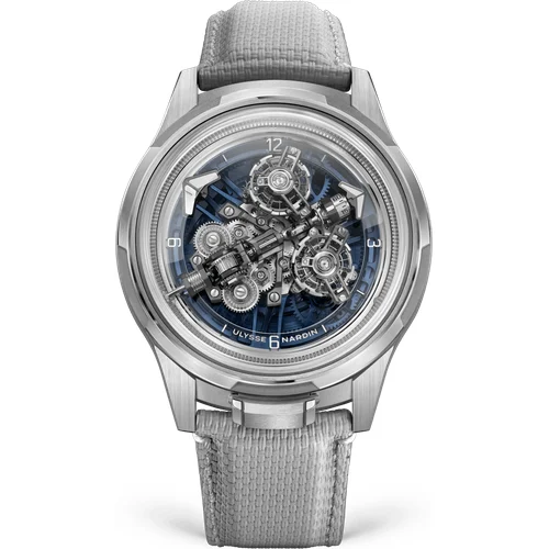 Ulysse Nardin Super Freak 2520-500LE-3A-BLUE/3A 44 mm kol saati